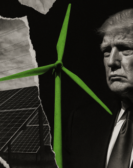 Trump contra el viento: el delirio fósil que amenaza el futuro energético