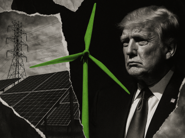Trump contra el viento: el delirio fósil que amenaza el futuro energético