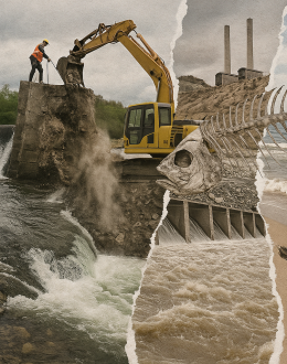 Ríos encadenados: la otra cara de un país que confunde progreso con hormigón