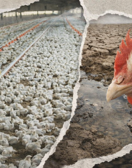 Una macrogranja de un millón de gallinas que nadie pidió