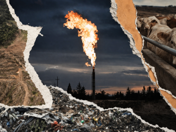 Metano, crisis climática y modelo insostenible: el gas olvidado que desnuda el fracaso del sistema
