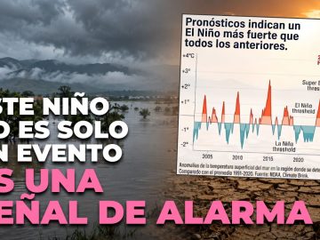 ⚠️ El Niño 2026-2027 ya está aquí: exigimos actuar antes de que sea tarde